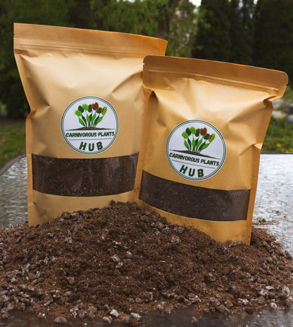 Venus Flytrap Repotting Kit - Premium Venus Flytrap Soil With High Quality Planters 5x5x7
